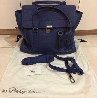 3.1 Phillip Lim Pashli Satchel in Cobalt