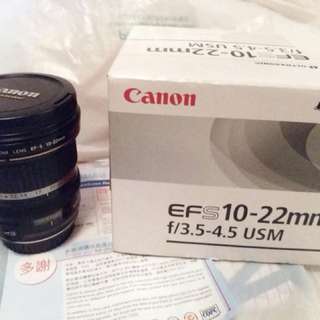 大流行中！ EF-S Canon ☆美品☆ 10-22mm USM 1:3.5-4.5 レンズ(ズーム