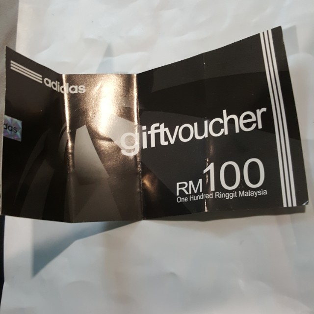 Adidas cash voucher