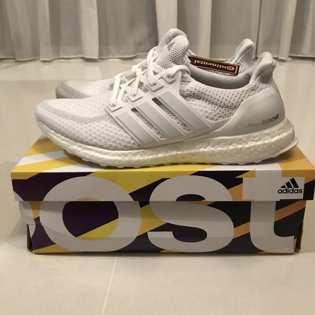 adidas ultra boost white mens size 10