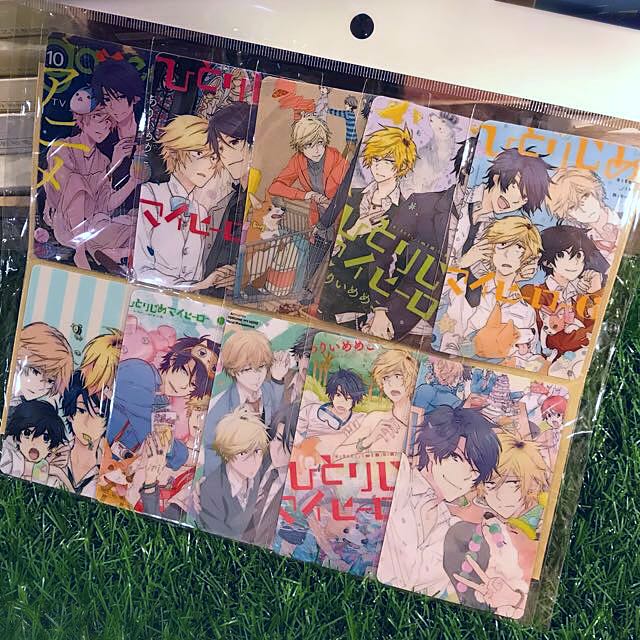 Anime Manga Hitorijime My Hero Card Sticker 10pcs J Pop On Carousell