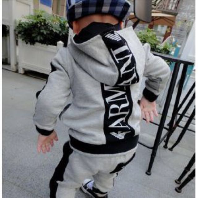 armani hoodie kids