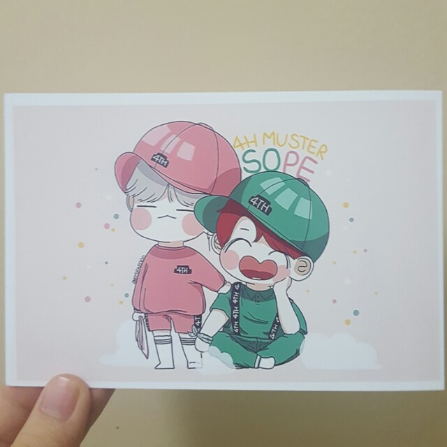 Bts Sope Fanart Print K Wave On Carousell