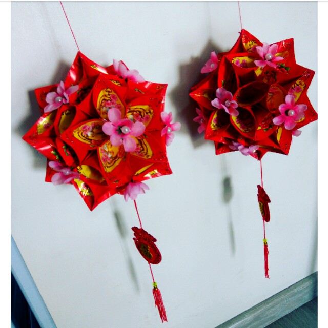 Chinese New Year Flower Lantern Design Craft Handmade Craft On Carousell Lantern chinese new year rat cutting dies and stamp set scrapbooking craft gifts. chinese new year flower lantern