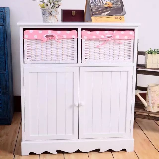 Country Style Storage Cabinet Furniture Others On Carousell