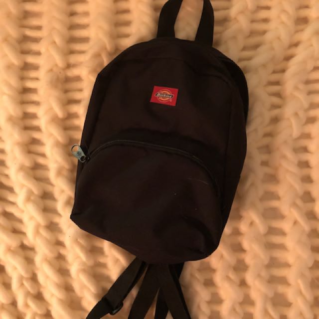 black mini dickies backpack