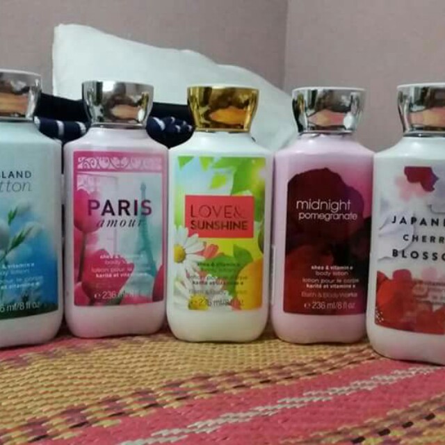 Free Shipping Bath And Body Works Body Lotion Health Beauty Skin Bath Body On Carousell