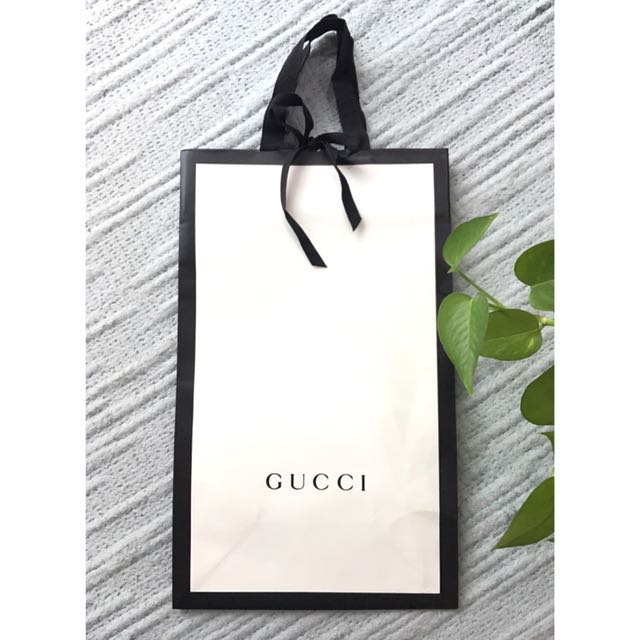 Gucci Paper Bag, Luxury, Accessories on Carousell