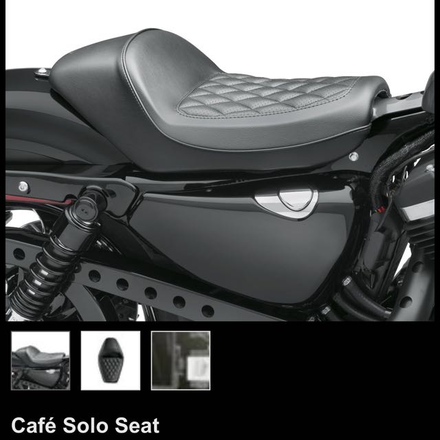 Hd Sportster 883 Cafe Solo Seat Motorcycles Motorcycle Accessories On Carousell