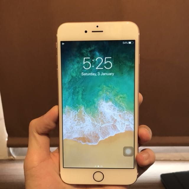 iphone 6s plus 64gb 99 rose gold mulus ex singapore