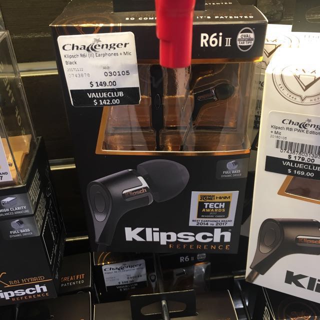 Klipsch R6i II Black Audio Soundbars Speakers Amplifiers on Carousell
