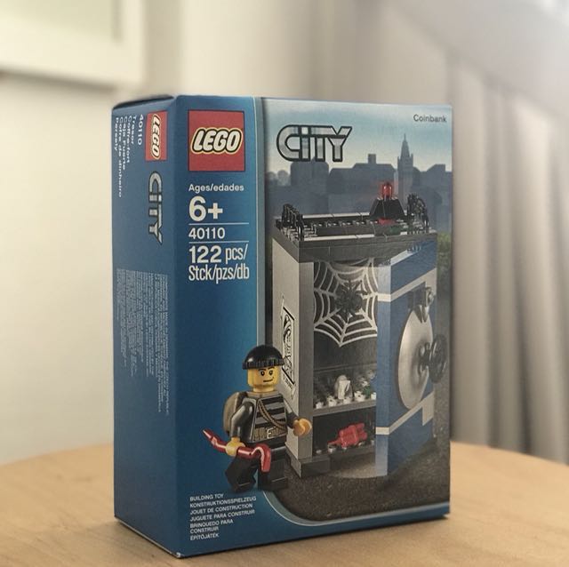 lego city coin bank