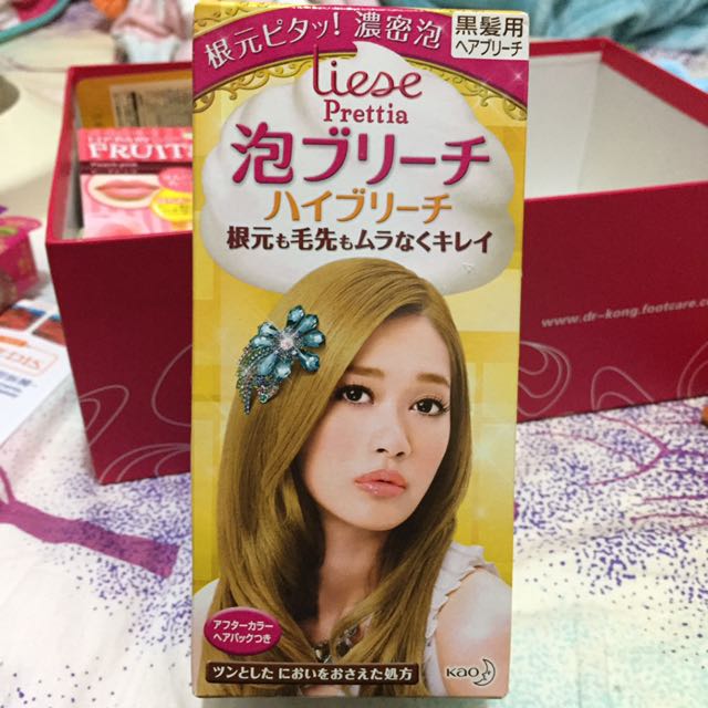 Liese 泡泡染髮劑金色 美容 化妝品 頭髮護理 沐浴 身體護理 Carousell Liese 泡泡染髮劑金色 美容 化妝品 頭髮護理 沐浴 身體護理 Carousell