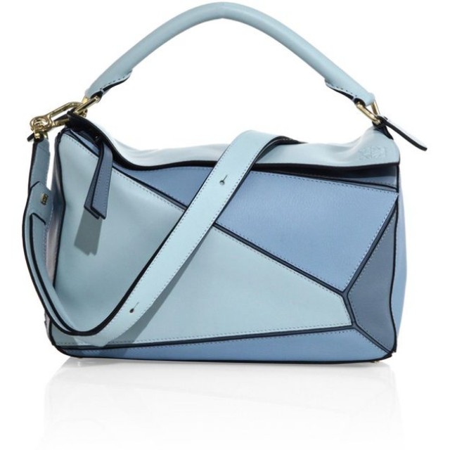 Loewe Puzzle Bag Tricolour Blue Women s Fashion Bags Wallets