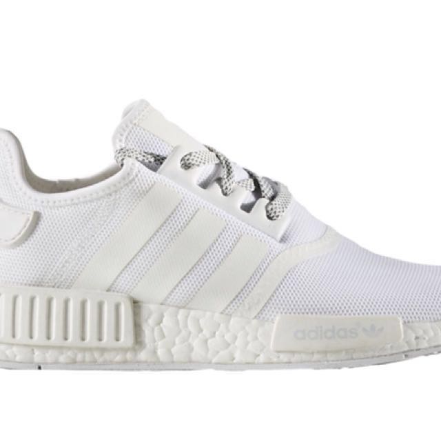 nmd all white