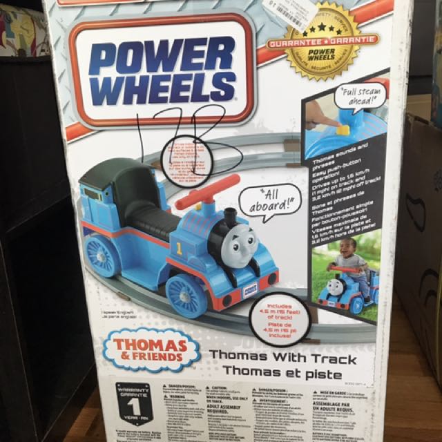 power wheels thomas & friends thomas with track