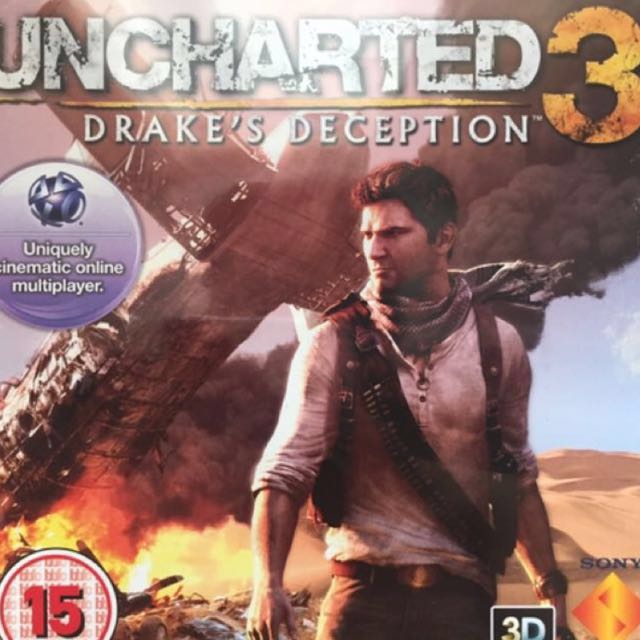 uncharted 3, Video Gaming, Video Games, PlayStation on Carousell