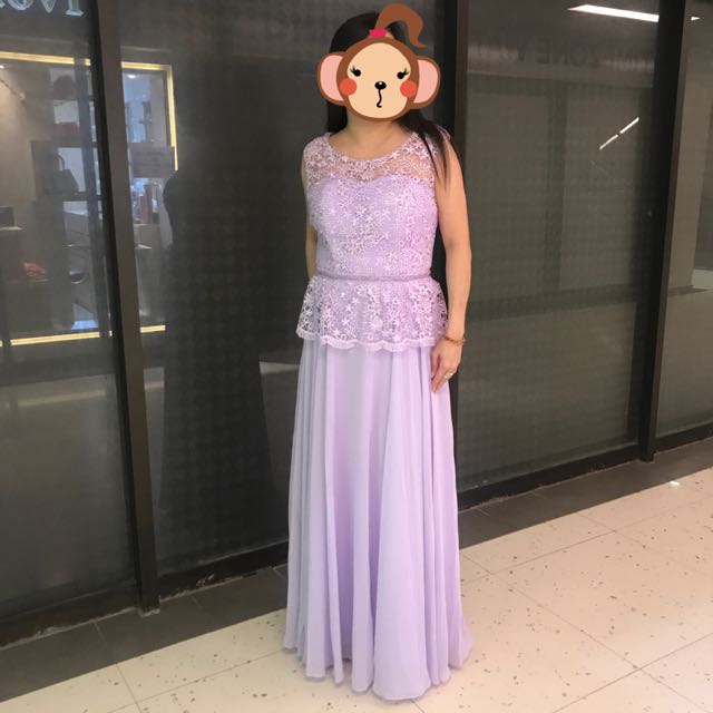 violet colour frocks