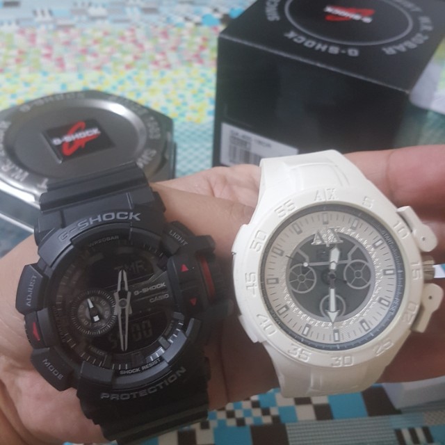 Authentic Casio G Shock Armani Exchange Watches selling for package