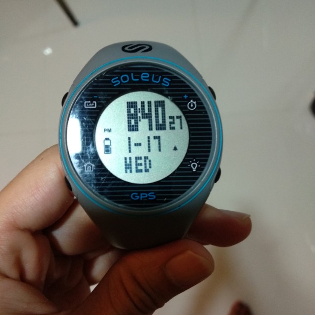Soleus GPS One Running Watch Mobile Phones Gadgets Wearables Smart Watches on Carousell