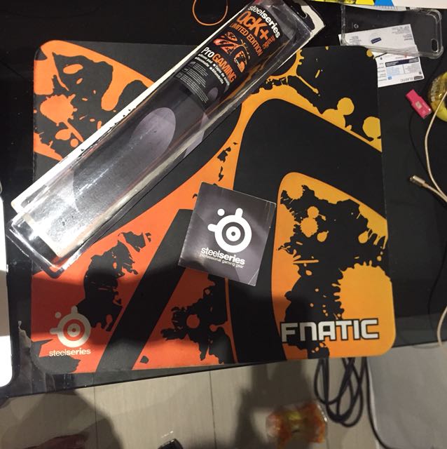 SteelSeries QcK+ Fnatic Limited Edition, Video Gaming, Gaming ...