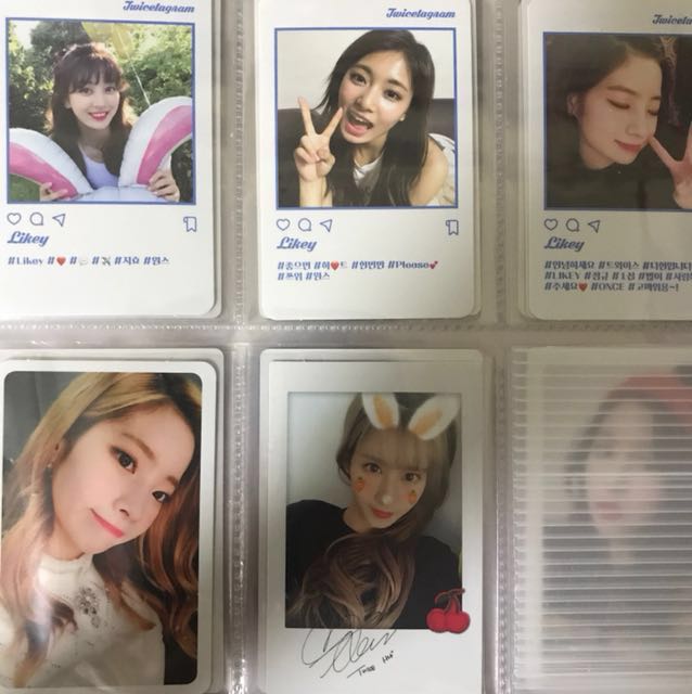 Twice Likey Photocards Hobbies Toys Memorabilia Collectibles K Wave On Carousell