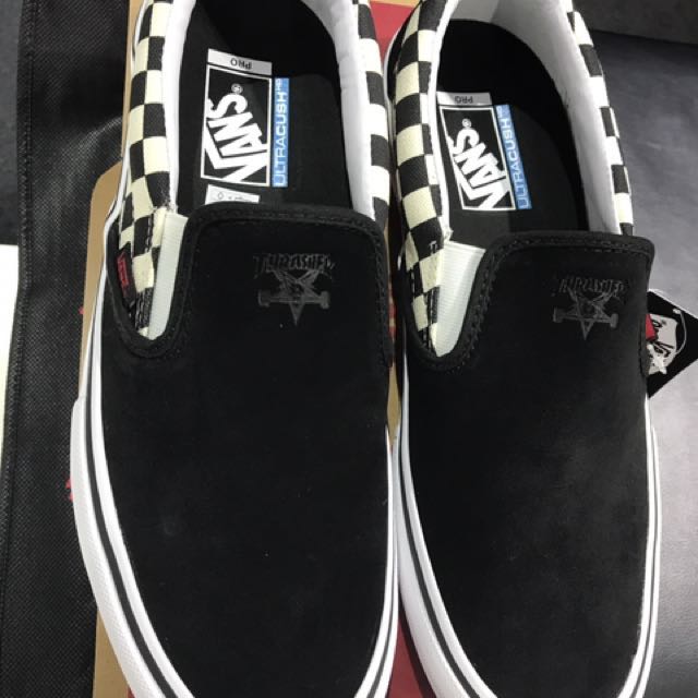 VANS Slip on thrasher BLK CHECKERBRD