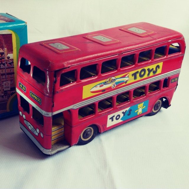 vintage toy bus