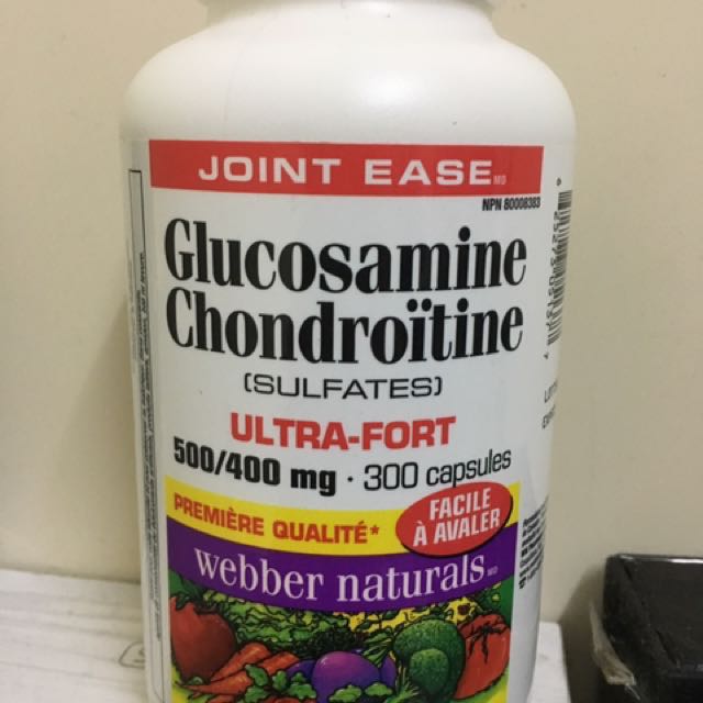 全新Webber Naturals Joint Ease Glucosamine Chondroitin Sulfate extra