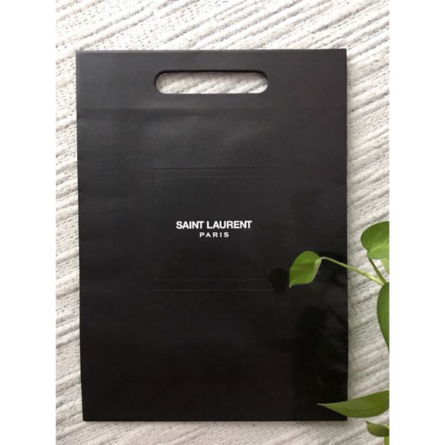 Yves Saint Laurent Paper Bag, Luxury, Accessories on Carousell