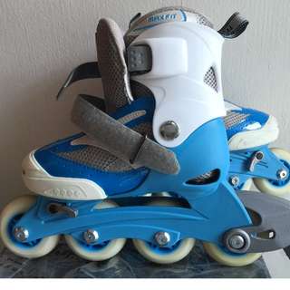 m - cro kids roller blades (used for a grand total of 3x only!