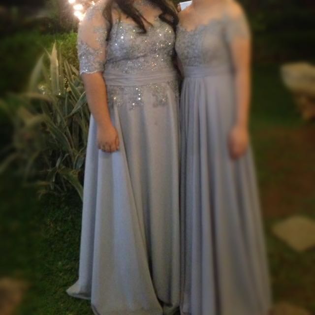 Ash sales grey gown