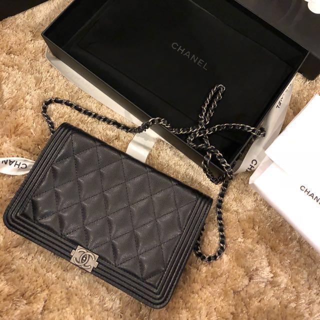 Chanel Boy Wallet On Chain  Bragmybag