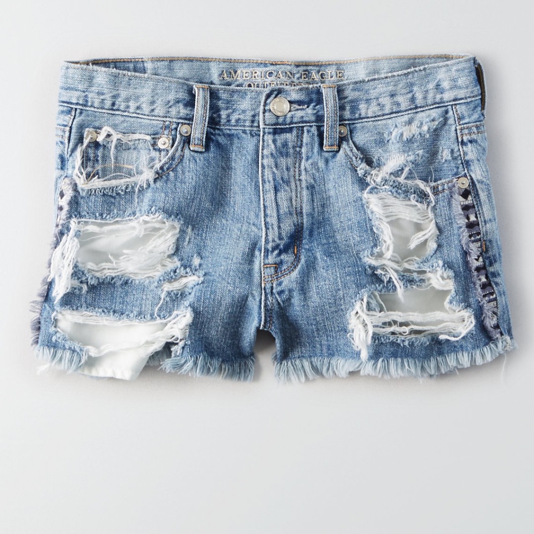 vintage america jean shorts