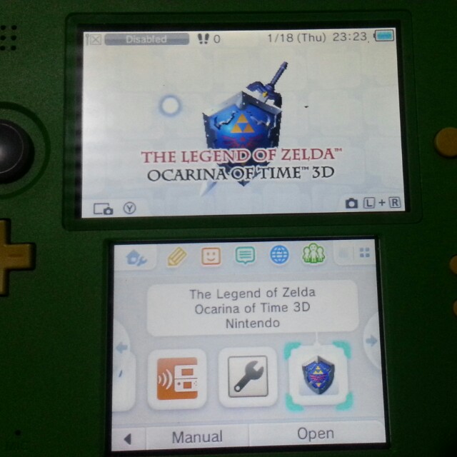 Nintendo 2ds zelda edition online