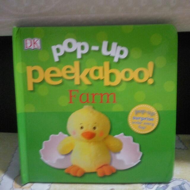 Buku Import Peek A Boo Farm Buku Alat Tulis Buku Anak Anak Di Carousell