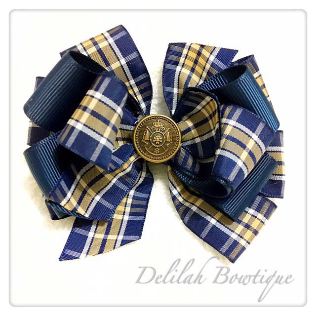 burberry baby hair bow