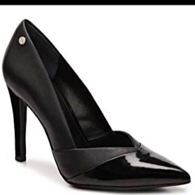 calvin klein shoes black heels