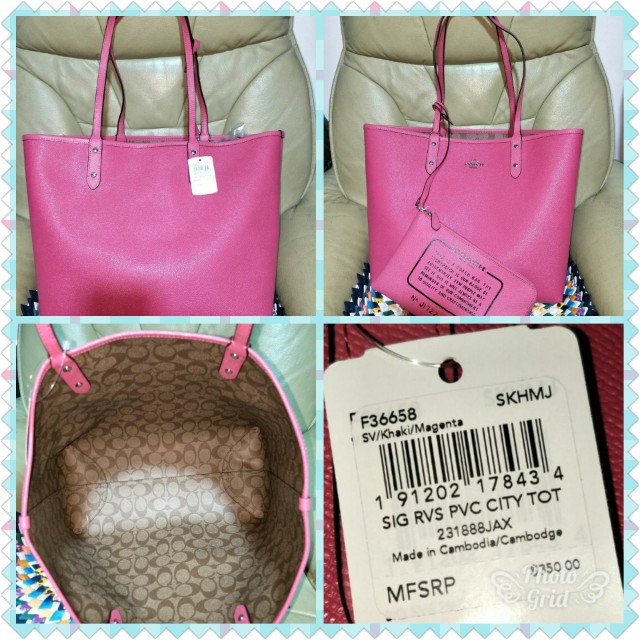 Sig rvs pvc city tote 2025