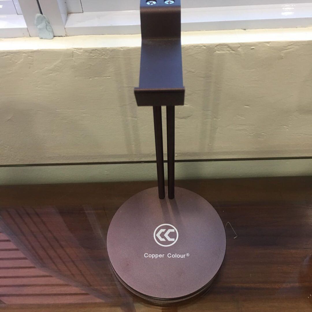 Copper Colour Headphone Stand Audio Portable Audio Accessories