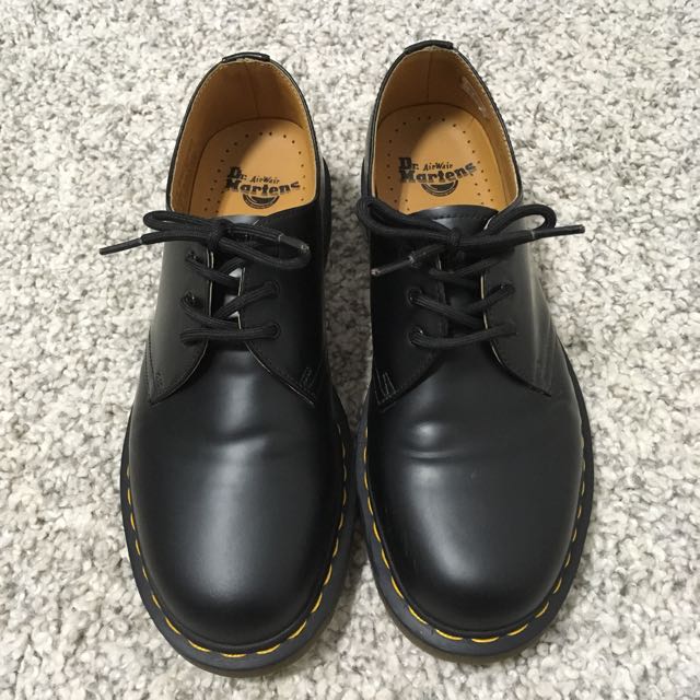 Dr Martens 1461 3 Eye Gibson Flat Shoes Men s Fashion Footwear