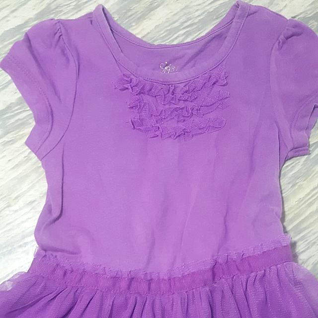3t purple dress