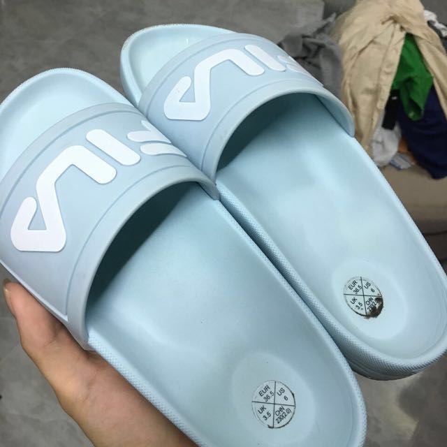 fila slides blue