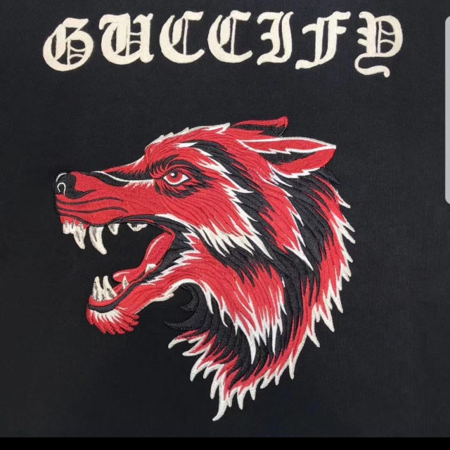 guccify wolf hoodie