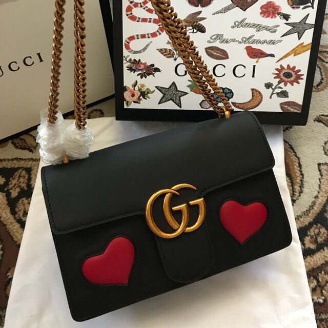 gucci hearts bag