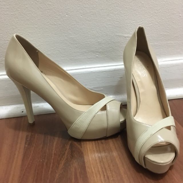 guess nude shoes