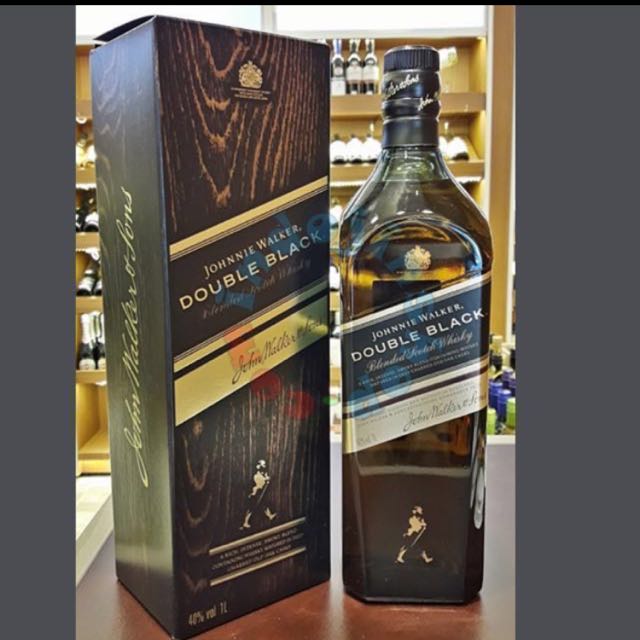 Johnnie Walker Double Black 1L, Food & Drinks, Alcoholic ...