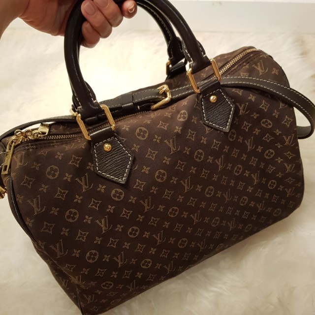 LV Speedy 30 Bandouliere in Idylle Monogram fabric (discontinued)