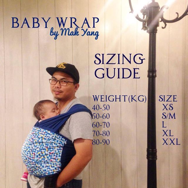 Baby wrap on sale mak yang