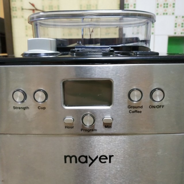 Mayer Automatic Beans to Coffee Machine MMCM125, TV & Home Appliances